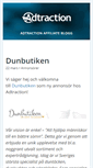 Mobile Screenshot of blogg.adtraction.com
